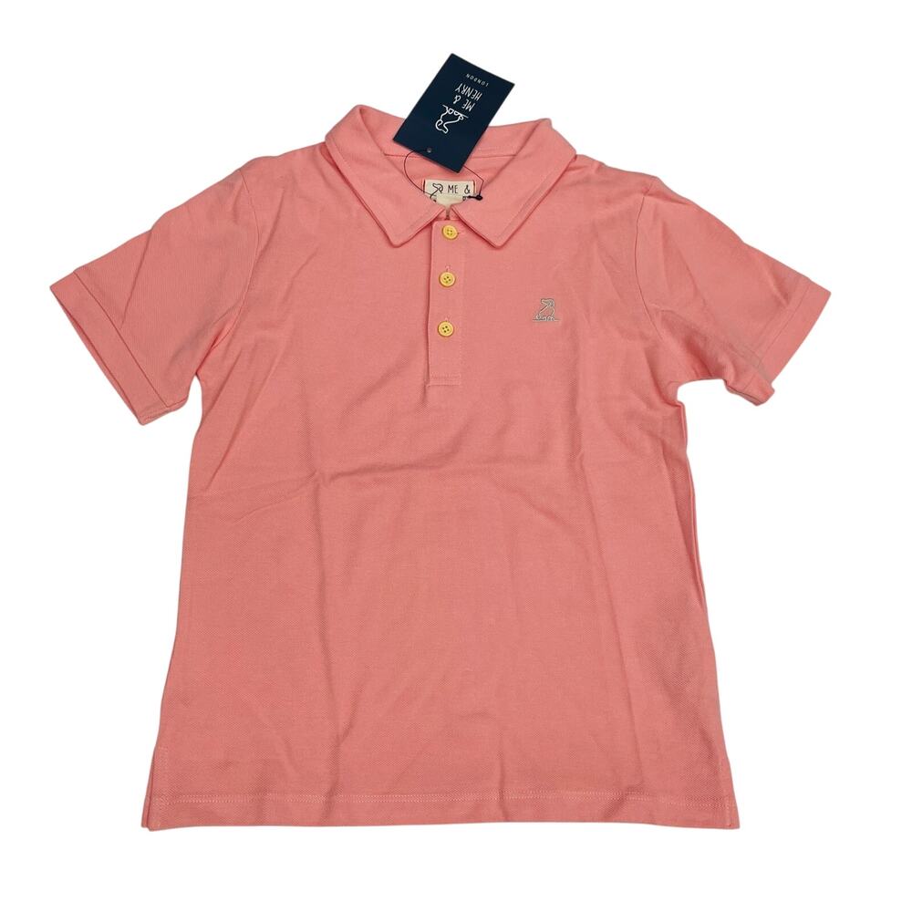 NWT Me & Henry 5/6Y Pink Polo